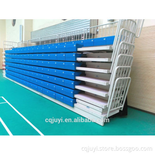 Indoor bowling seat outdoor retractable seat system